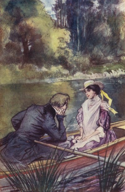 Een jonge en mooie vrouw die ik liefhad en die Marguerite heette door Pierre Georges Jeanniot